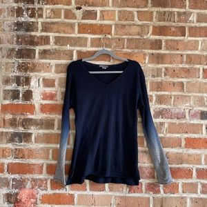 Vince Sweater | Blue to Gray Ombré | Sz. XS